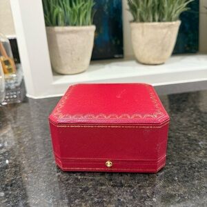 Elegant Red Jewelry Box